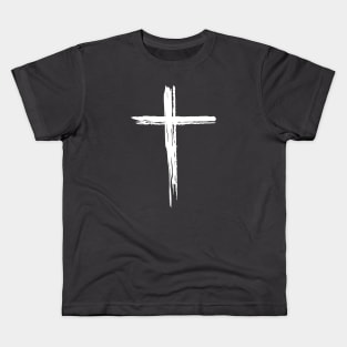 Cross Minimal Jesus Kids T-Shirt